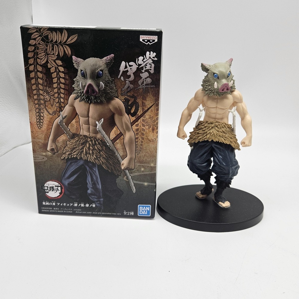 Banpresto Demon Slayer Inosuke Hashibira Figure Vol.4 Kimetsu No Yaiba Anime